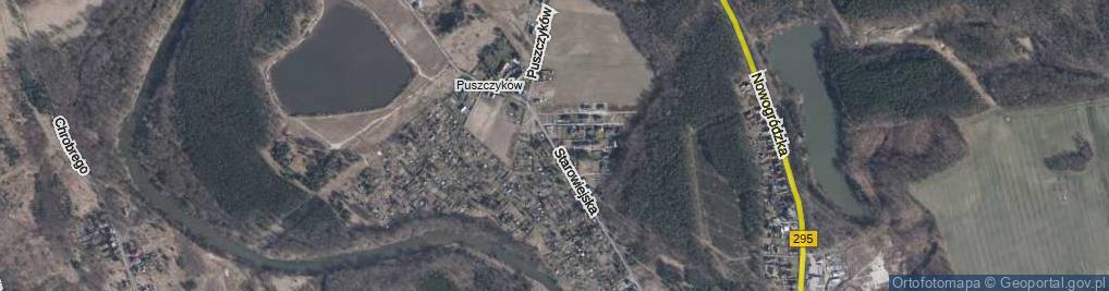 Zdjęcie satelitarne Starowiejska ul.